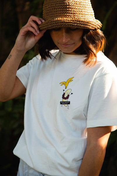 バナナマン　ネイビー BANANAMAN TEE（NVY） I Am Bananaman T-Shirt | Official Beano Merchandise T-Shirt